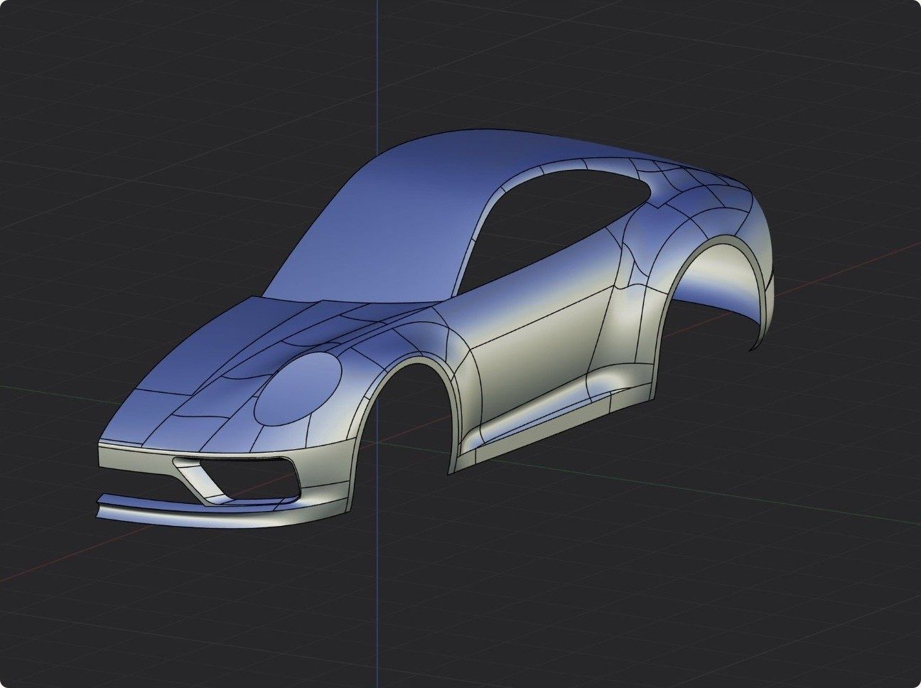 Front and air intakes
